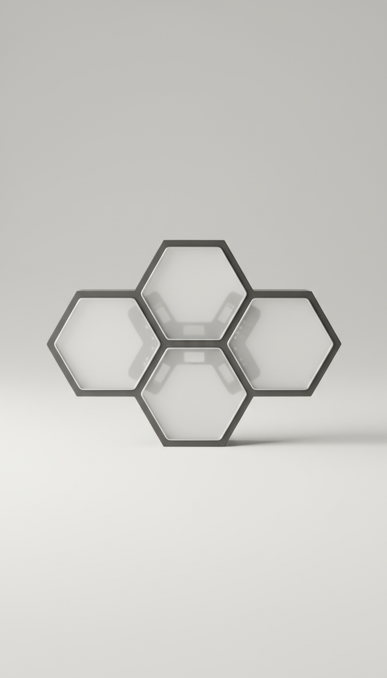 Intelligent lighting module with glass diffuser